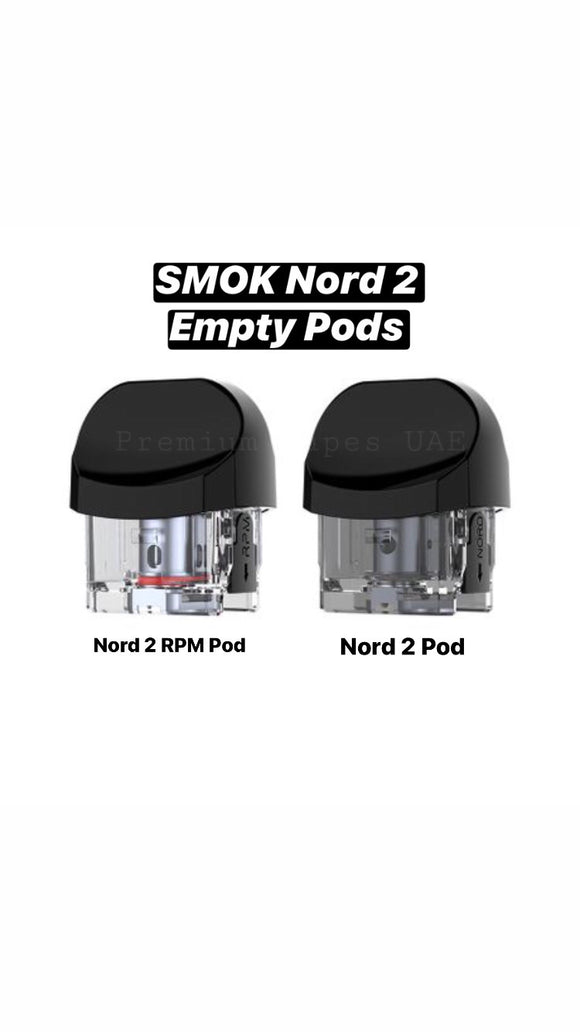 Smok Nord 2 Empty Pods 4.5ml (3pcs/pack)