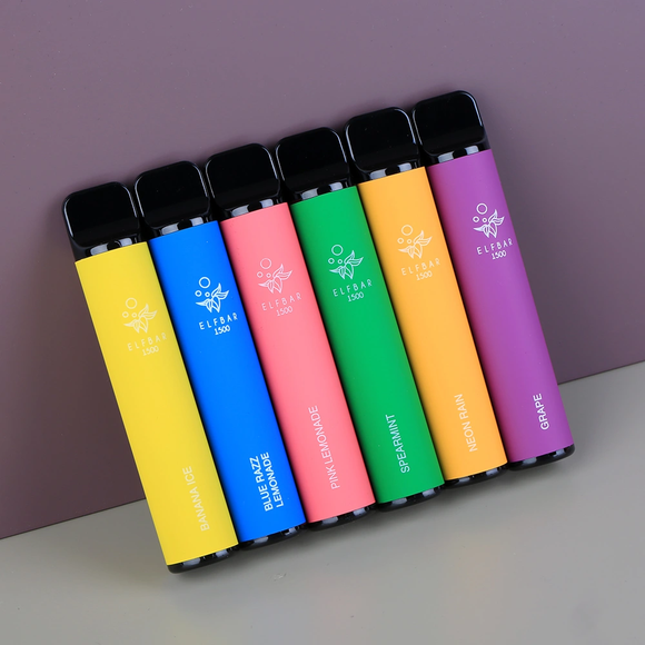 ELF BAR Disposable 1500 Puffs 5% Nicotine | Premium Vapes shop UAE