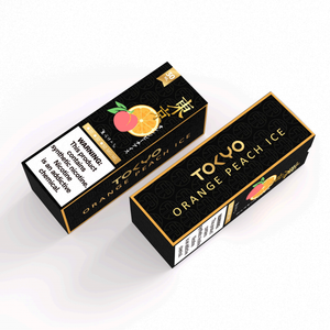 Tokyo Golden Series Orange Peach Ice Salt 30ml | Premium Vapes shop UAE