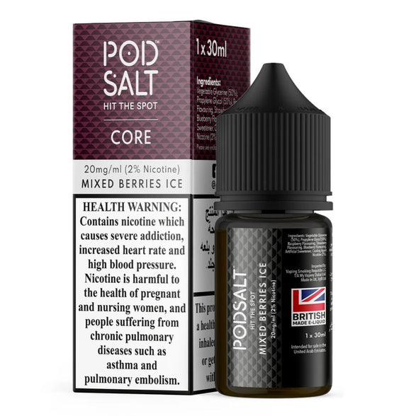Pod Salt Core - Mixed Berries Ice 30ml | Premium Vapes shop UAE