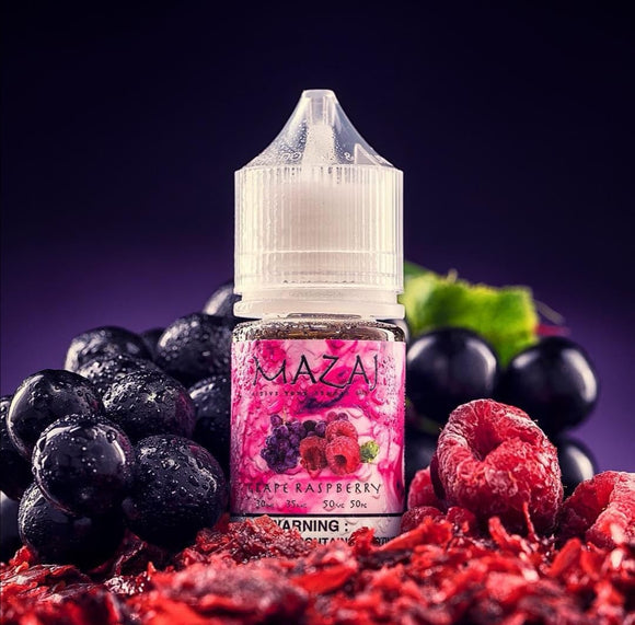 Grape Raspberry Saltnic by MAZAJ | Premium Vapes shop UAE