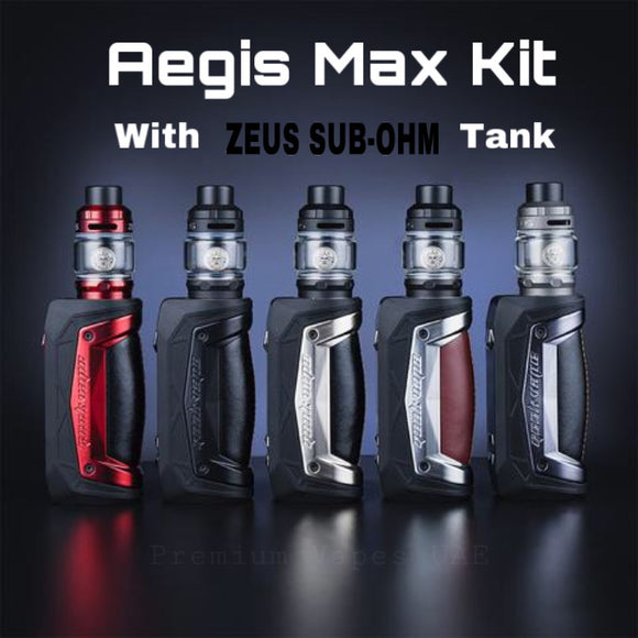 Geekvape Aegis Max 100W 21700 Kit with Zeus Subohm Tank