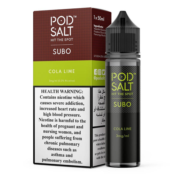 Cola Lime Eliquid - Pod Salt Subo