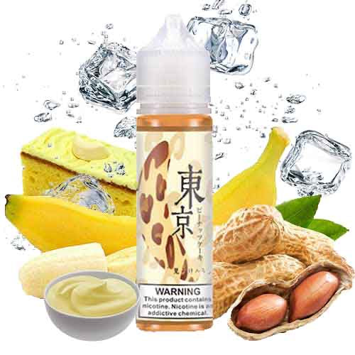 Tokyo Banana Peanut Eliquid 60ml premium vapes shop uae