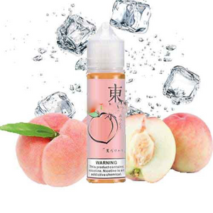 Tokyo Ice Peach Eliquid 60ml premium vapes shop uae