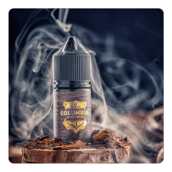 Columbus Sweet Tobacco Salt Nicotine 30ml by Grand Eliquid premium vapes shop uae