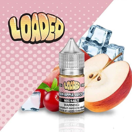 Cran Apple Iced Salt Nic - Loaded Eliquids