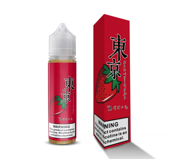 Tokyo Ice Strawberry Yakult Eliquid 60ml | Premium Vapes shop UAE