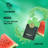 Tugboat Hero Disposable Vape 8000 Puffs (5% Nicotine) | Premium Vapes shop UAE