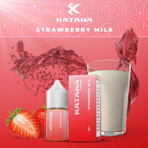 Katana Fusion - Strawberry Milk Saltnic | Premium Vapes shop UAE