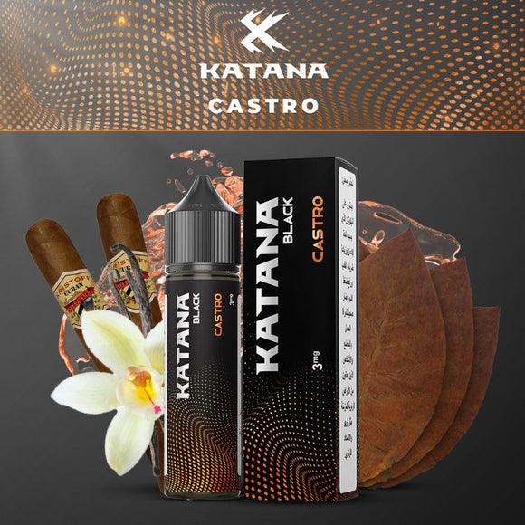 Katana Black - Castro E-Liquid | Premium Vapes shop UAE