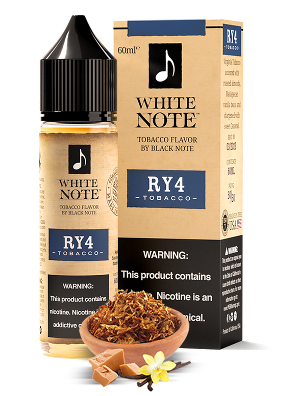 RY4 - WHITE NOTE | 60 ML E-LIQUID premium vapes shop uae