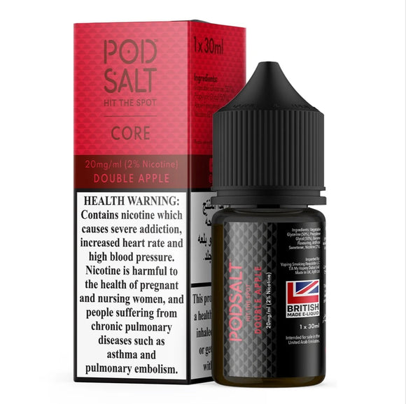 Pod Salt Core - Double Apple 30ml | Premium Vapes shop UAE