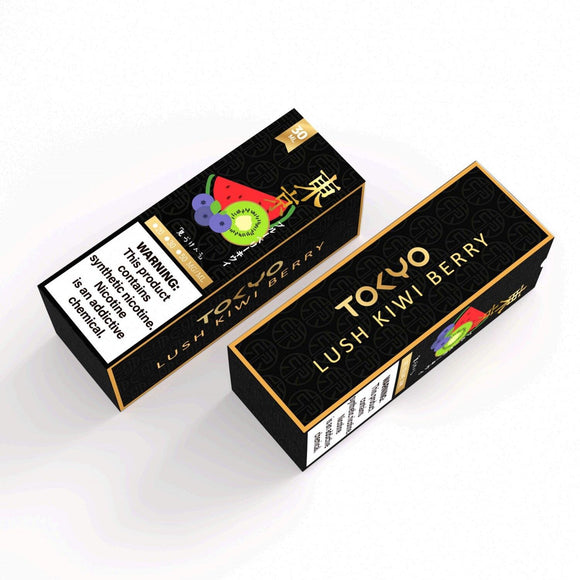 Tokyo Golden Series Lush Kiwi Berry Salt 30ml | Premium Vapes shop UAE