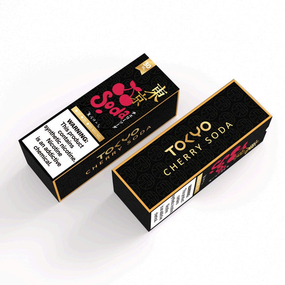 Tokyo Golden Series Cherry Soda Salt 30ml | Premium Vapes shop UAE