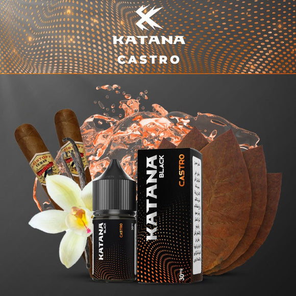Katana Black - Castro Saltnic | Premium Vapes shop UAE