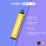 Maskking High GTS Disposable Pod 2500 Puffs (2% Nicotine) | Premium Vapes shop UAE