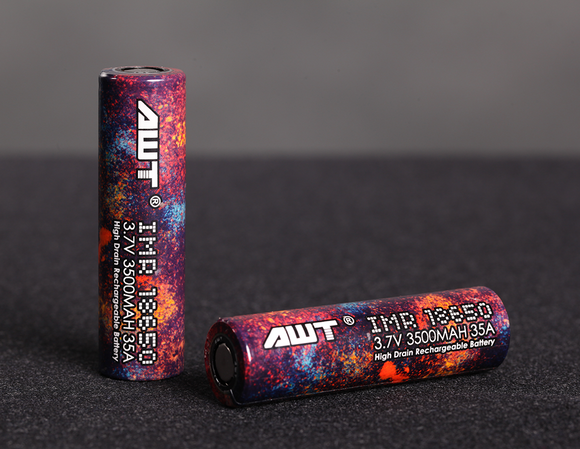 AWT Battery - Rainbow 18650 3500 mAh (Two Batteries) | Premium Vapes UAE