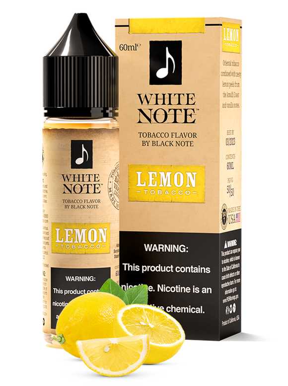 LEMON - WHITE NOTE | 60 ML E-LIQUID premium vapes shop uae