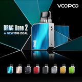 Voopoo Drag Nano 2 Pod Kit 800mAh | Premium Vapes shop UAE