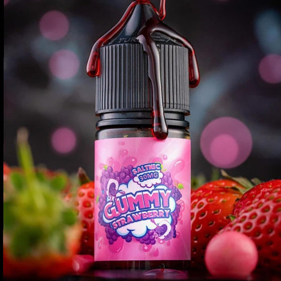 Gummy Strawberry Salt 30ml - Gummy Eliquid | Premium Vapes shop UAE