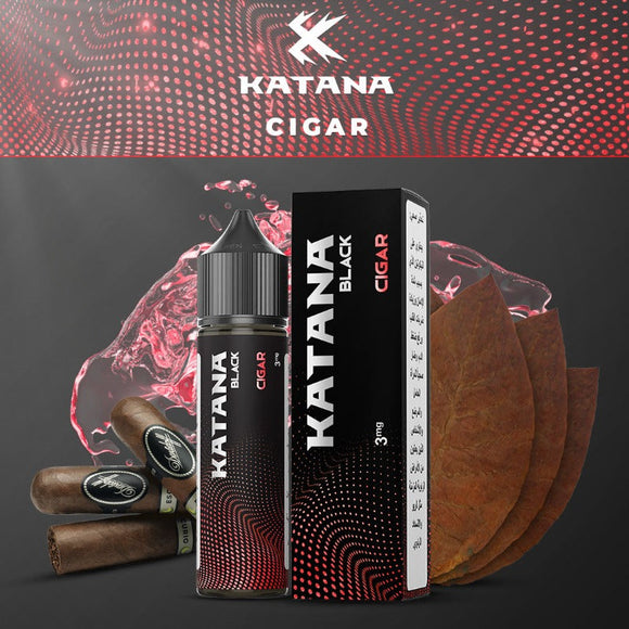 Katana Black - Cigar E-Liquid | Premium Vapes shop UAE