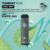 Tugboat Plus 800 Puffs Disposable Pod (1 Pod)