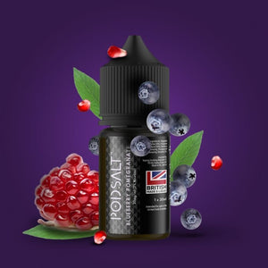 Blueberry Pomegranate 30MG Nicotine Salt E-Liquid (20MG/ML) - Pod Salt