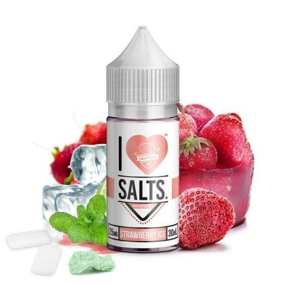 I LOVE SALTS BY MAD HATTER - STRAWBERRY ICE | I Love Salts