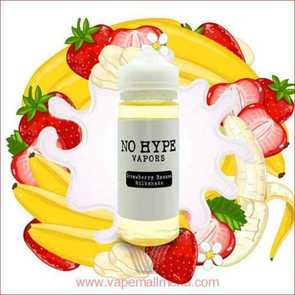 No Hype Vapors - Strawberry Banana Milkshake | UAE Vapors R Us - The first vape store in UAE