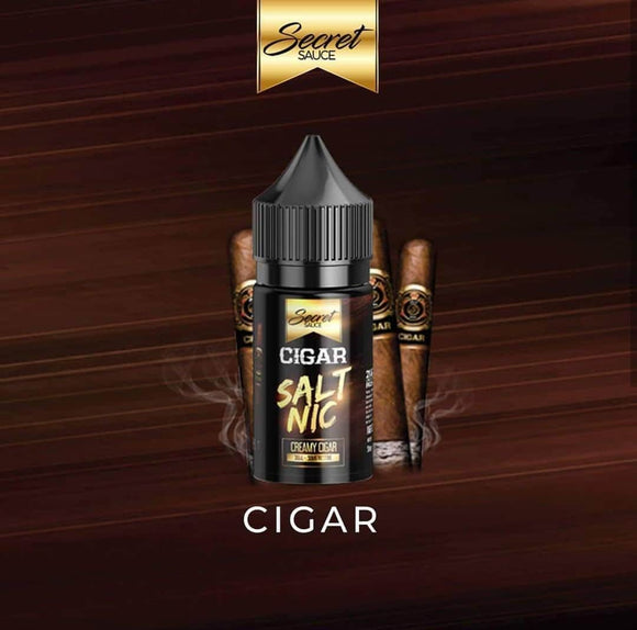 Creamy Cigar Saltnic 30ml - Secret Sauce
